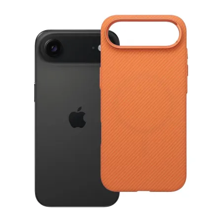 Etui na iPhone 17 AIR K-Look zgodne z MagSafe pomarańczowe