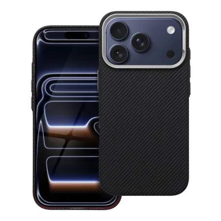Etui na iPhone 17 Pro / 18 Pro (low camera edge) K-Look zgodne z MagSafe czarne