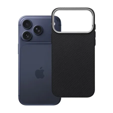 Etui na iPhone 17 Pro Max / 18 Pro Max (low camera edge) K-Look zgodne z MagSafe czarne
