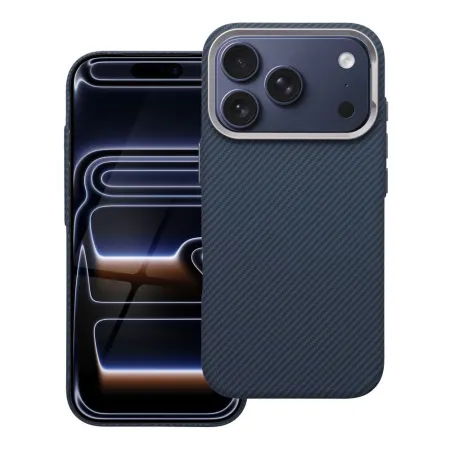 Etui na iPhone 17 Pro / 18 Pro (low camera edge) K-Look zgodne z MagSafe niebieskie