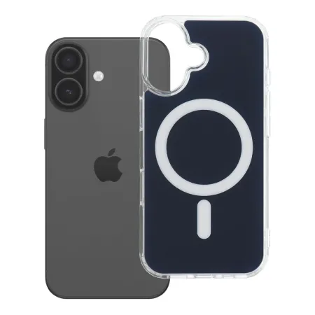 Etui na iPhone 17 Clear Fusion Mag Cover zgodne z MagSafe granatowe