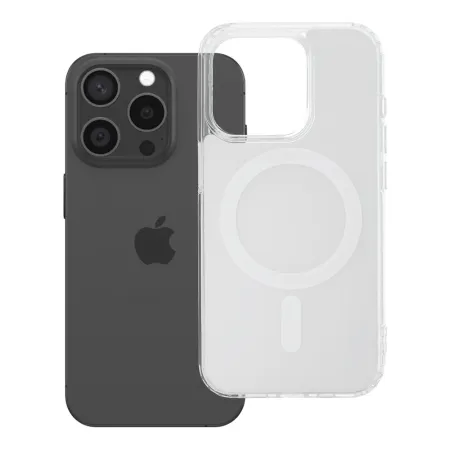 Etui na iPhone 15 PRO Clear Fusion Mag Cover zgodne z MagSafe białe