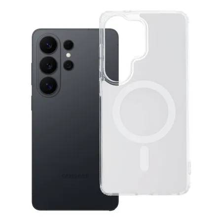 Etui na Samsung S26 ULTRA Clear Fusion Mag Cover zgodne z MagSafe białe