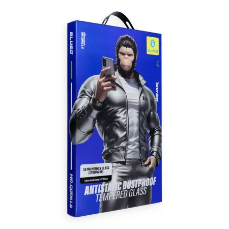 Szkło Hartowane 5D do Samsung A37 5G Mr. Monkey Glass (Anti-Static Strong HD) czarne