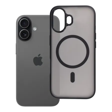 Etui na iPhone 17 Flexline Mag Cover zgodne z MagSafe czarne