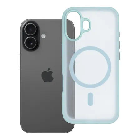 Etui na iPhone 17 Flexline Mag Cover zgodne z MagSafe zielone