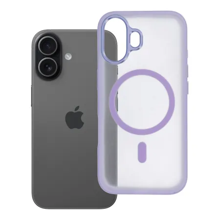 Etui na iPhone 17 Flexline Mag Cover zgodne z MagSafe fioletowe