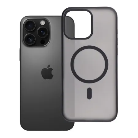 Etui na iPhone 16 PRO MAX Flexline Mag Cover zgodne z MagSafe czarne