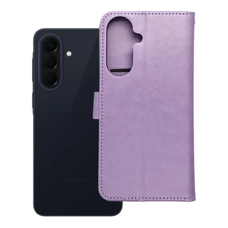 Etui z klapką na Samsung A57 5G Mezzo Book łapacz snów fioletowe