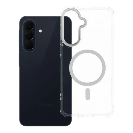 Etui na Samsung A57 Frame Clear Hybrid Mag Cover zgodny z MagSafe transparentne