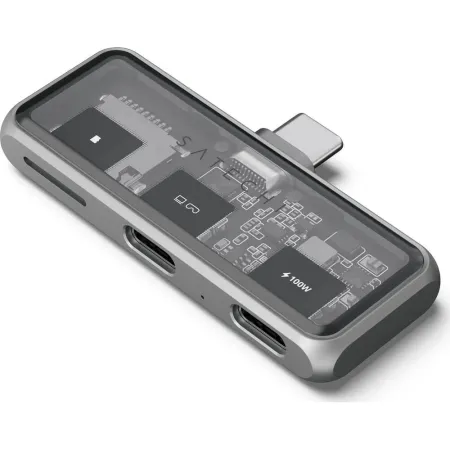 Adapter HUB 3w1 USB C Satechi Mobile XR ST-HXRSDM szary