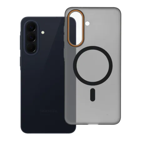 Etui na Samsung A57 Go Orange zgodne z MagSafe czarne