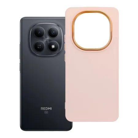 Etui na Xiaomi Redmi Note 15 4G / 5G Frame pudrowy róż