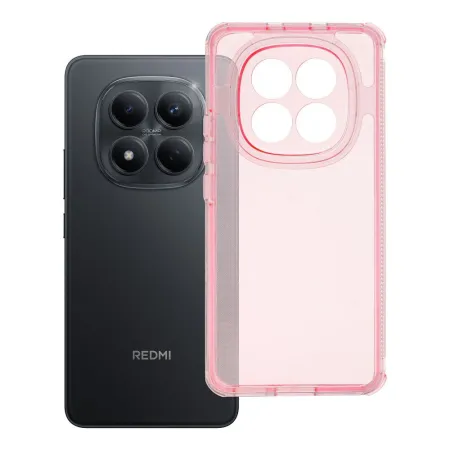 Etui na Xiaomi Redmi Note 15 4G / 5G Matrix Clear pudrowy róż