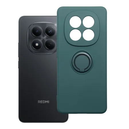 Etui na Xiaomi Redmi Note 15 5G Silicone Ring zielone