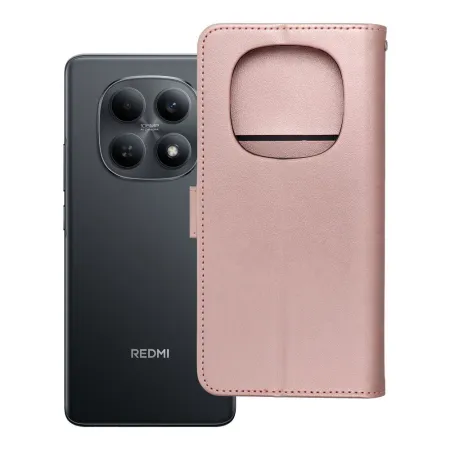 Etui z klapką na Xiaomi Redmi NOTE 15 5G Mezzo Book mandala złoto-różowe