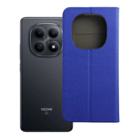 Etui z klapką na Xiaomi Redmi NOTE 15 5G Sensitive Book niebieskie