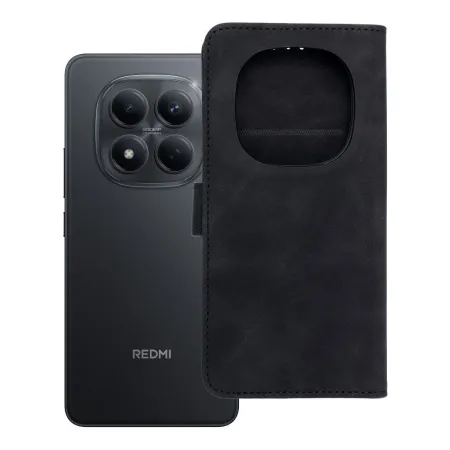 Etui z klapką na Xiaomi Redmi NOTE 15 PRO 5G Tender Book czarne