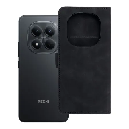 Etui z klapką na Xiaomi Redmi NOTE 15 PRO 4G Tender Book czarne
