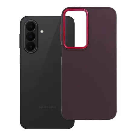 Etui na Samsung A27 5G Frame fioletowe
