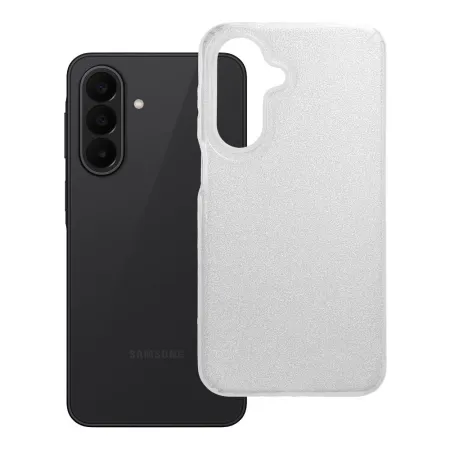 Etui na Samsung A27 5G Shining srebrne