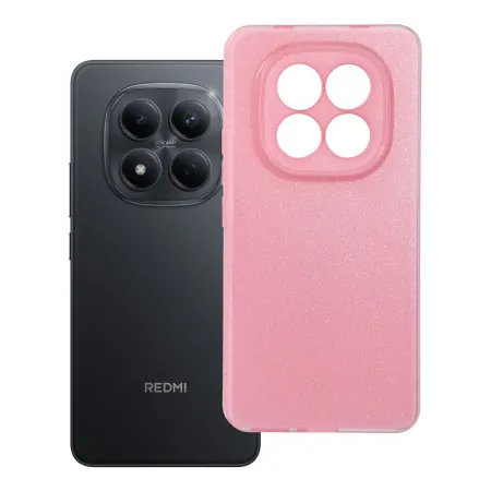 Etui na Xiaomi Redmi Note 15 PRO 4G Clear Case 2 mm Blink różowe