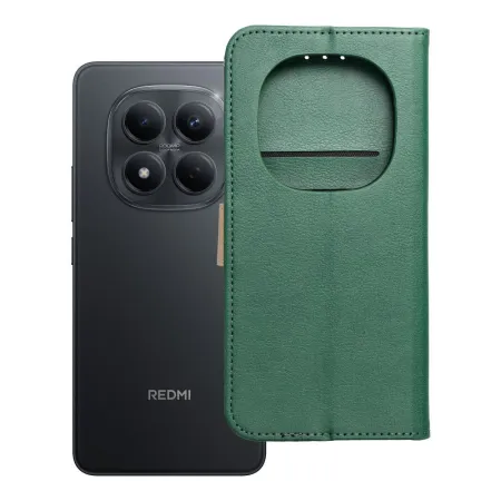 Etui z klapką na Xiaomi Redmi NOTE 15 PRO Plus 5G Split Book zielono-złote