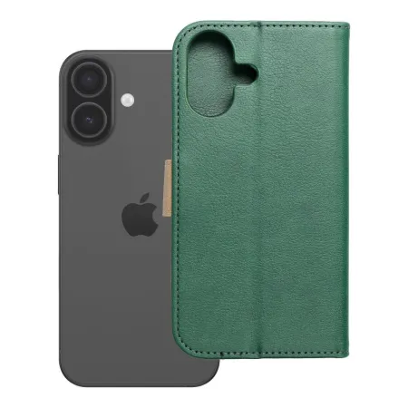Etui z klapką na iPhone 17 / 18 Split Book zielono-złote