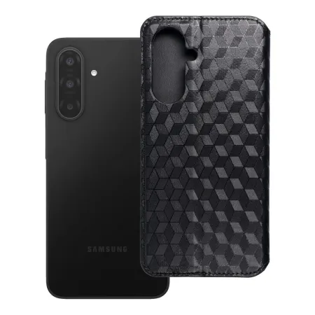 Etui z klapką na Samsung A17 / A18 Cubic Book czarne