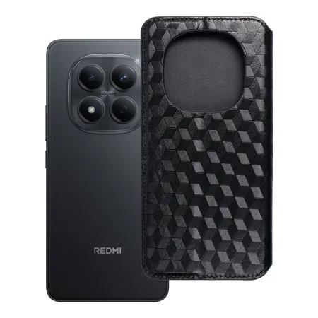 Etui z klapką na Xiaomi Redmi NOTE 15 5G Cubic Book czarne