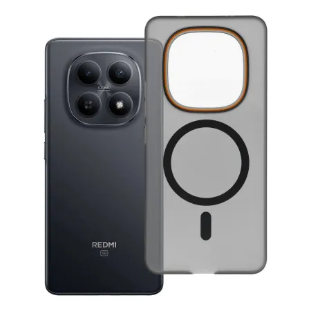 Etui na Xiaomi Redmi Note 15 PRO 4G Go Orange zgodne z MagSafe czarne