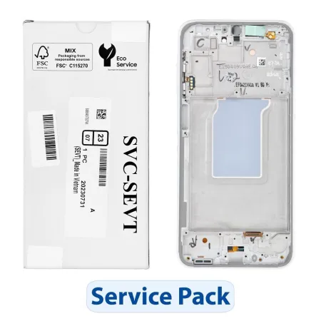 ServicePack Wyświetlacz LCD SAMSUNG A26 5G A266B White GH82-37049B