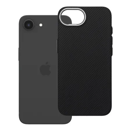 Etui na iPhone 16e (SE4 2025) / 17e K-Look zgodne z MagSafe czarne