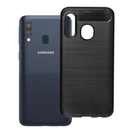 Etui na Samsung A40 Carbon 2.0 czarny