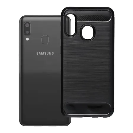 Etui na Samsung A20E Carbon 2.0 czarny