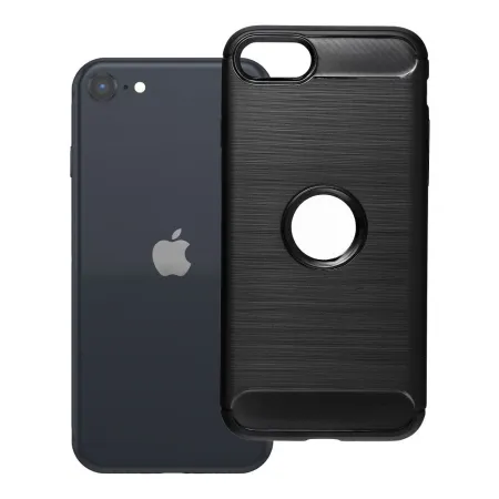 Etui na iPhone SE 2022 Carbon 2.0 czarny