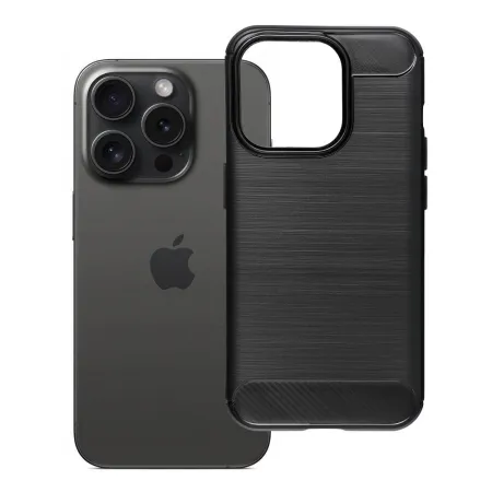 Etui na iPhone 15 PRO Carbon 2.0 czarne