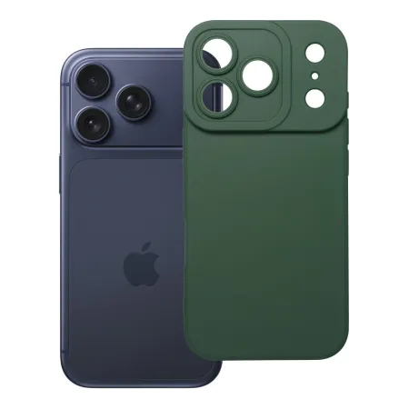 Etui na iPhone 17 Pro / 18 Pro (low camera edge) Matt 2.0 ciemnozielone