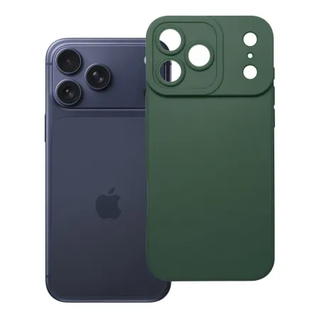 Etui na iPhone 17 Pro Max / 18 Pro Max (low camera edge) Matt 2.0 ciemnozielone