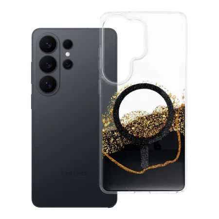 Etui na Samsung S26 ULTRA Golden zgodne z MagSafe czarne