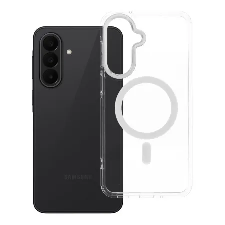 Etui na Samsung A27 Frame Clear Hybrid Mag Cover zgodny z MagSafe transparentne