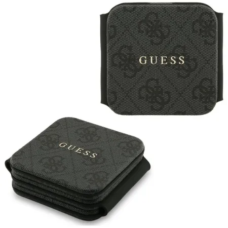 Ładowarka indukcyjna 3w1 zgodna z MagSafe 15W GUESS GUE005439 czarna