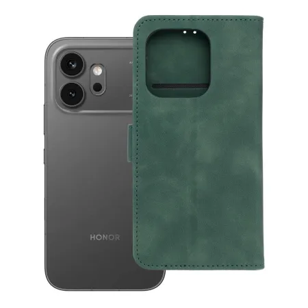 Etui z klapką na Honor 600 LITE Tender Book zielone