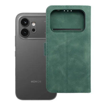 Etui z klapką na Honor 600 Tender Book zielone