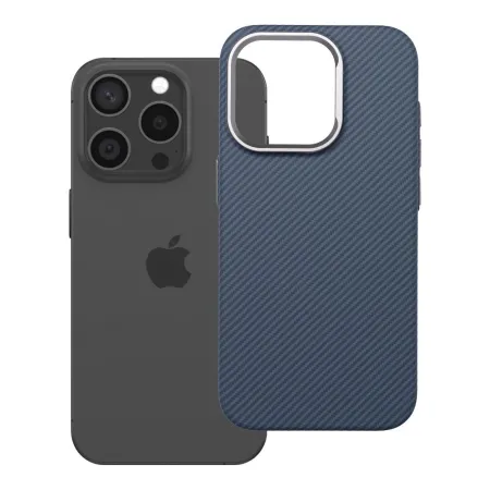 Etui na iPhone 15 PRO K-Look zgodne z MagSafe niebieskie