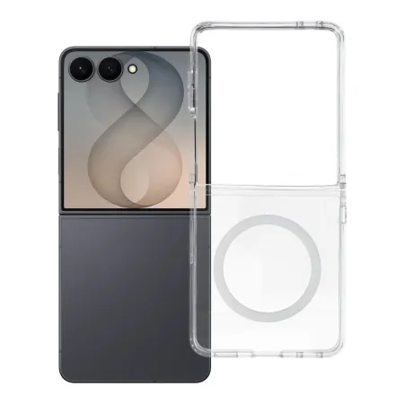 Etui na Samsung Z Flip 8 4sF-S Clear zgodny z MagSafe transparentne