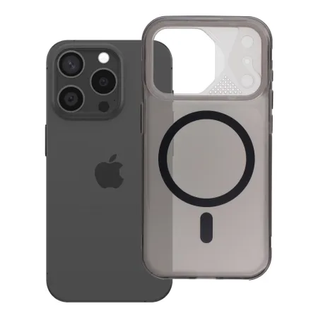 Etui na iPhone 15 PRO Aurora zgodne z MagSafe czarne