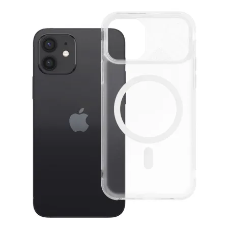 Etui na iPhone 12 / 12 Pro Aurora zgodne z MagSafe białe