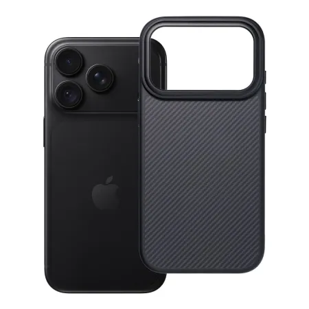 Etui na iPhone 18 Pro / 17 Pro Carbon Elite Mag Cover zgodne z MagSafe czarne