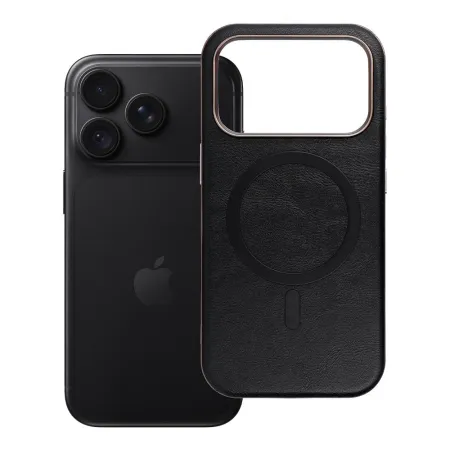 Etui na iPhone 18 Pro / 17 Pro Gentleman Mag Cover zgodne z MagSafe czarne